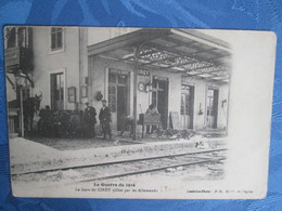 La Gare De Cirey Pillee Par Les Allemands - Cirey Sur Vezouze