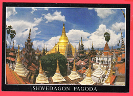 CPM- MYANMAR -BIRMANIE - RANGOON - Shwedagon Pagoda  SUP ** 2 SCANS - Myanmar (Burma)