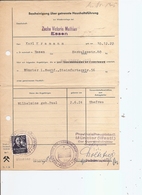 Allemagne ( Document De 1957 De Munster Avec Timbre Local à Voir) - Postes Privées & Locales