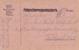 Feldpostkarte - Wien Nach Feldpost 143 - 1915 (38562) - Lettres & Documents