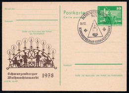 C1551 - Schwarzenberg - Privatpost Sonderstempel Weihnachtsmarkt - Cartoline Private - Nuovi