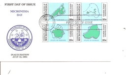 Iles ( FDC De Micronésie De 1984 à Voir) - Iles