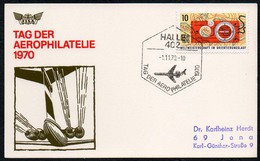 C1559 - TOP Halle - Tag Der Aerophilatelie - Sonderstempel - 1e Jour – FDC (feuillets)