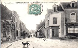 49 - CHATEAUNEUF Sur SARTHE -- Grande Rue - Chateauneuf Sur Sarthe