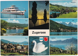 Gruss Vom Zugersee: SALONBOOT 'ZUG'   - (Suisse/Schweiz) - Zoug