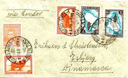 ARGENTINE. Superbe Enveloppe Ayant Circulé En 1938. Mouton/Carte. - Covers & Documents
