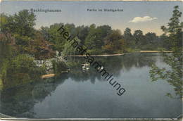 Recklinghausen - Partie Im Stadtgarten - Verlag Cramers Kunstanstalt - Recklinghausen