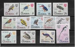 Gambie N°208/220 - Oiseaux - Neuf ** Sans Charnière - TB - Gambia (...-1964)