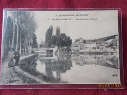Delcampe - CPA - Mareuil-sur-Ay - Panorama Pris Du Canal - Mareuil-sur-Ay