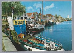 NL.- ZIERIKZEE. Nieuwe Haven. Boten. Old Cars. Vuurtoren. - Zierikzee