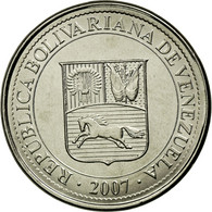 Monnaie, Venezuela, 50 Centimos, 2007, Maracay, SPL, Nickel Plated Steel, KM:92 - Venezuela