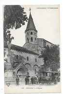 ENNEZAT  (cpa 63)  L'Eglise (corbillard)   -  L 1 - Ennezat