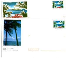 5 Enveloppes Guadeloupe Bequet - Enveloppes Types Et TSC (avant 1995)