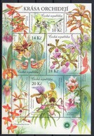 Tschechische Republik 2012 MiNr. 729/ 732 (Block 47)  **/ Mnh ;  Orchideen - Orchids