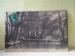 PERIGNY (VAL DE MARNE) LES ARBRES. UN PASSAGE DIFFICILE. - Perigny