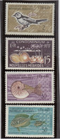 V14 - NOUVELLES HEBRIDES 203 / 206 ** MNH De 1963 - FAUNE Et FLORE - - Ongebruikt