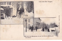 Vosges - Les Cols Des Vosges - Au Col Du Bramont Et Au Col De La Schlucht En Hiver - Other & Unclassified
