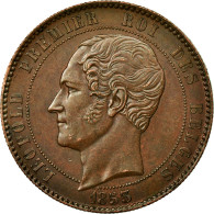 Monnaie, Belgique, 10 Centimes, 1853, TTB+, Cuivre, KM:1.1 - 10 Centimes