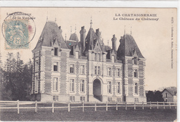 85   LA CHATAIGNERAIE    Le Chateau Du Chatenay   *Belle CPA En TBE - La Chataigneraie