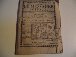 ALMANACH, Le Messager BOITEUX à MONTBELIARD, 1819 - Petit Format : ...-1900