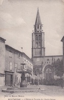 Montagnac L'église Et Fontaine Des Quatre-saisons - Montagnac