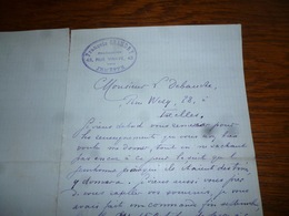 Document Commercial Facture Pharmacien François Grandry Rue Vinave Jemeppe Sur Meuse - 1900 – 1949
