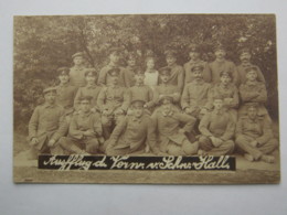 SCHWÄBISCH HALL   , Soldatenkarte  1916  , Schöne Karte - Schwaebisch Hall