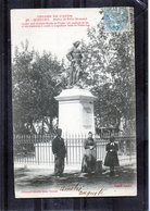 Quillan - Statue De Belix Armand (beau Cachet Perlé D'escouloubre) - Bram