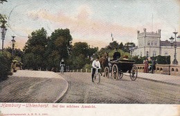 AK Hamburg - Uhlenhorst - Bei Der Schönen Aussicht - Fahrrad Kutsche - Hamburg Nach Helsingborg - 1906 (38588) - Noord