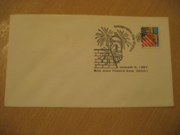 SAN JUAN 1997 Inauguration Day Station Flag FDC Cancel Cover USA PUERTO RICO - Other & Unclassified