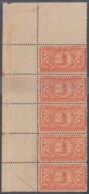 1902-121 CUBA REPUBLICA. 1902. 10c SPECIAL DELIVERY BYCICLE CYCLE MNH BORDE DE HOJA. - Nuovi