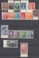 Greece 1930 National Heroes Mi#327-344 Mint Never Hinged - Unused Stamps