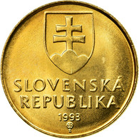 Monnaie, Slovaquie, 15th Century Of Madonna And Child, Koruna, 1993, TTB+ - Slovakia