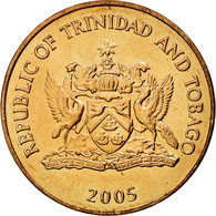 Monnaie, TRINIDAD & TOBAGO, 5 Cents, 2005, Franklin Mint, SPL, Bronze, KM:30 - Trinidad Y Tobago