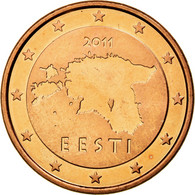 Estonia, 5 Euro Cent, 2011, SUP, Copper Plated Steel, KM:63 - Estonia