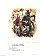 Illustration De VAN   ROMPAEY   POUSSE L 'AMOUR  ,  Publicité Laboratoire LABOREX  ( Format 21 X 13,5 ) - Collections