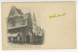 Delcampe - {79648} 35 Ille Et Vilaine Vitré , Vieilles Maisons De La Rue De Paris - Vitre