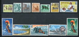 1961-TANGANIKA.-DEFINITIVES-FAUNA,ECC. 12   VAL. M.N.H. LUXE !! - Tanganyika (...-1932)