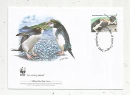 Premier Jour D'émission ,FDC , AUSTRALIAN ANTARTIC TERRITORY, Kingston TAS 7050 ,2007, Royal Penguin - FDC