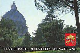 74915BIS) VATICANO-  Tesori D'arte Della Città Del Vaticano (4 Esemplari In Blocchi Da 4 Ciascuno) - LIBRETTO -MNH** - Carnets