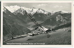 Alpengasthaus Rechtegg - Krimml - Seekar- Plattenkogel - Foto-AK - Verlag C. Jurischek Salzburg - Neukirchen Am Grossvenediger