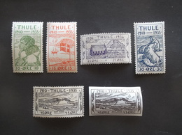 THULE GRONLAND GROENLANDIA 1935 Thule Local Post  MNH - Unused Stamps