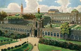 DRESDEN Der Kgl ZWINGER  Très Belle Chromoliho 1915 - Dresden