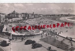 85- SABLES D' OLONNE- VUE SUR LE REMBLAI ET LA PISCINE -1954 - Sables D'Olonne