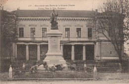 GY  70  HAUTE SAONE  CPA   LE MONUMENT DE LA GRANDE GUERRE  -SCULPTEURS  PAHIN    PERE Et FILS - Altri & Non Classificati