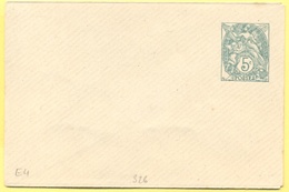 FRANCIA - France - 5c Blanc - Intero Postale - Entier Postal - Postal Stationery - Not Used - Enveloppes Types Et TSC (avant 1995)