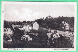 BLANKENBURG A. HARZ - BLICK A. D. GROSSVATER - Blankenburg