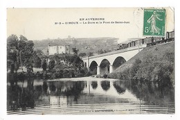 GIROUX  (cpa 63)   La Dore Et Le Pont De Saint-Just   -  L 1 - Olliergues