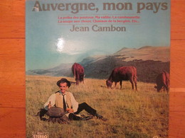 Disque Vinyle  Auvergne  Mon Pays  JEAN CAMBON    Le Polka Des Poutous  Cambounette - Country & Folk