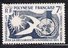 French Polynesia Polinesie 1958 Mi#14 Yvert#12 Mint Never Hinged - Ungebraucht